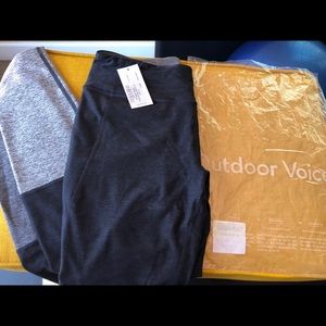 NWT Outdoor Voices leggings